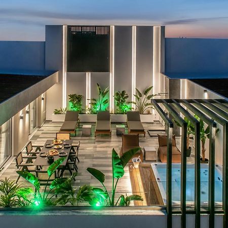 Maison Aqua Suite With Private Mini Pool Jacuzzi ヘルソニソス エクステリア 写真