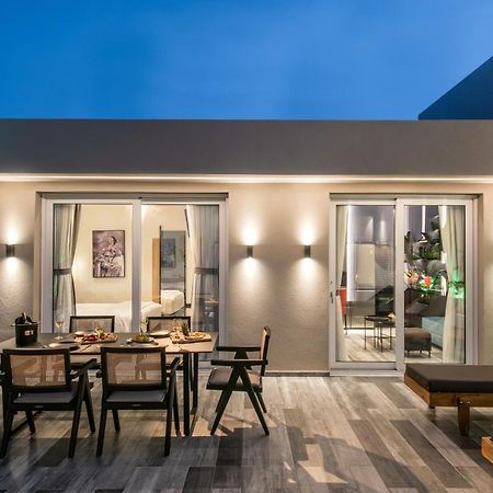 Maison Aqua Suite With Private Mini Pool Jacuzzi ヘルソニソス エクステリア 写真