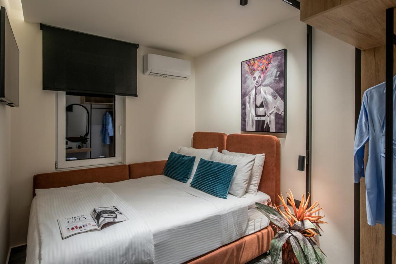 Maison Aqua Suite With Private Mini Pool Jacuzzi ヘルソニソス エクステリア 写真