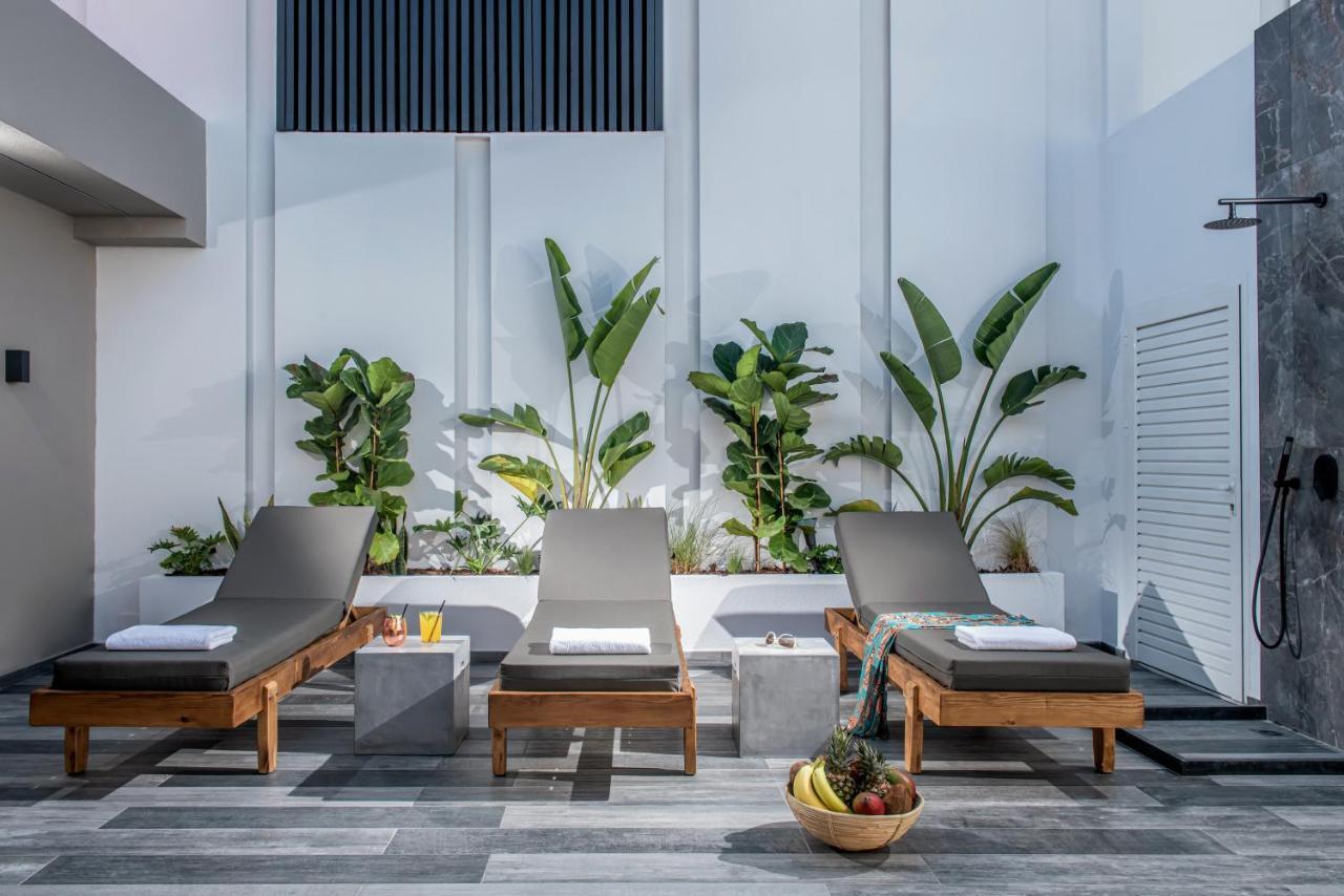 Maison Aqua Suite With Private Mini Pool Jacuzzi ヘルソニソス エクステリア 写真