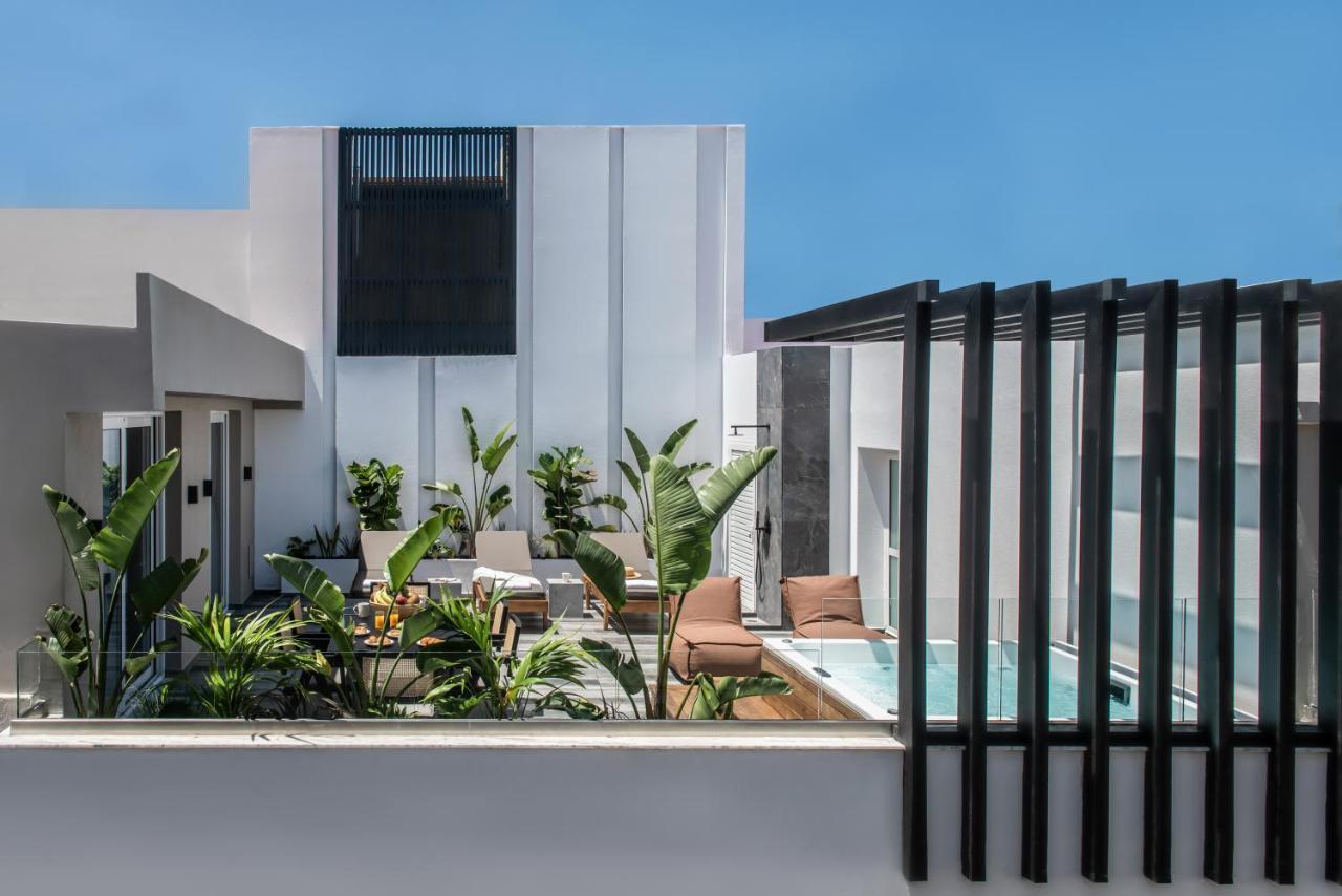 Maison Aqua Suite With Private Mini Pool Jacuzzi ヘルソニソス エクステリア 写真