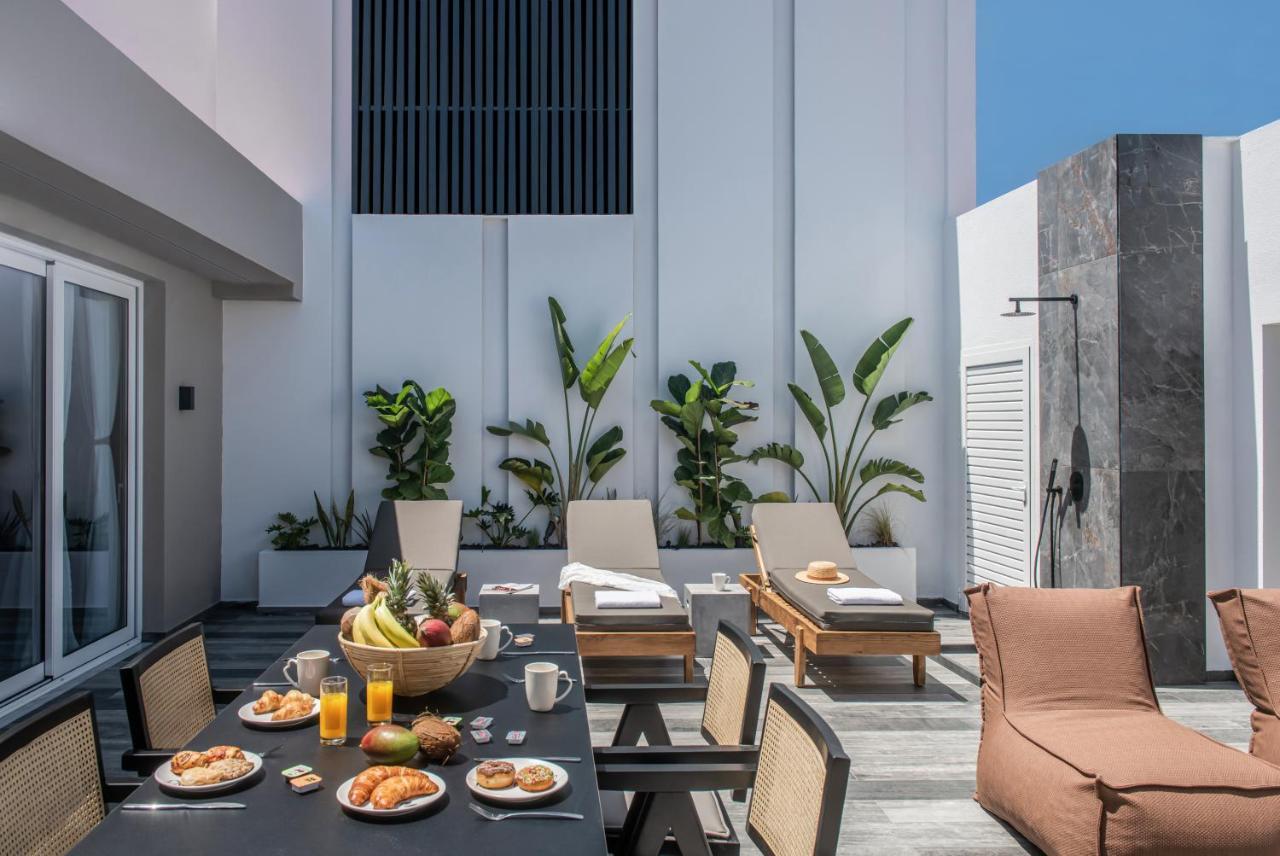 Maison Aqua Suite With Private Mini Pool Jacuzzi ヘルソニソス エクステリア 写真