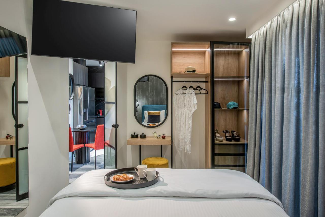 Maison Aqua Suite With Private Mini Pool Jacuzzi ヘルソニソス エクステリア 写真