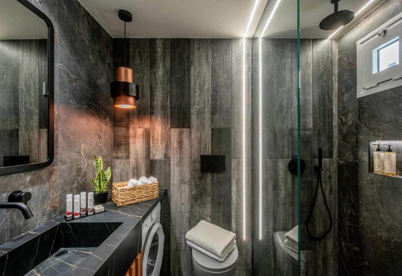 Maison Aqua Suite With Private Mini Pool Jacuzzi ヘルソニソス エクステリア 写真