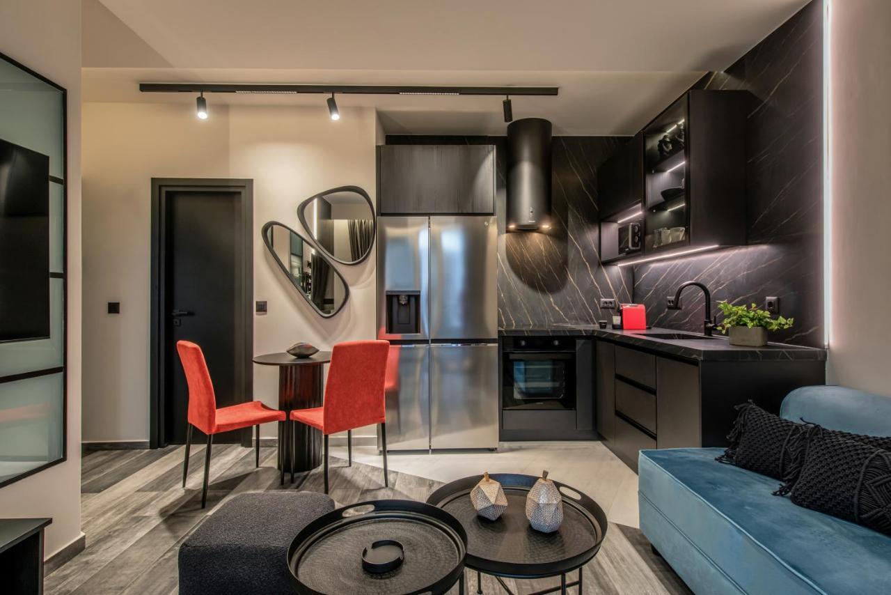 Maison Aqua Suite With Private Mini Pool Jacuzzi ヘルソニソス エクステリア 写真